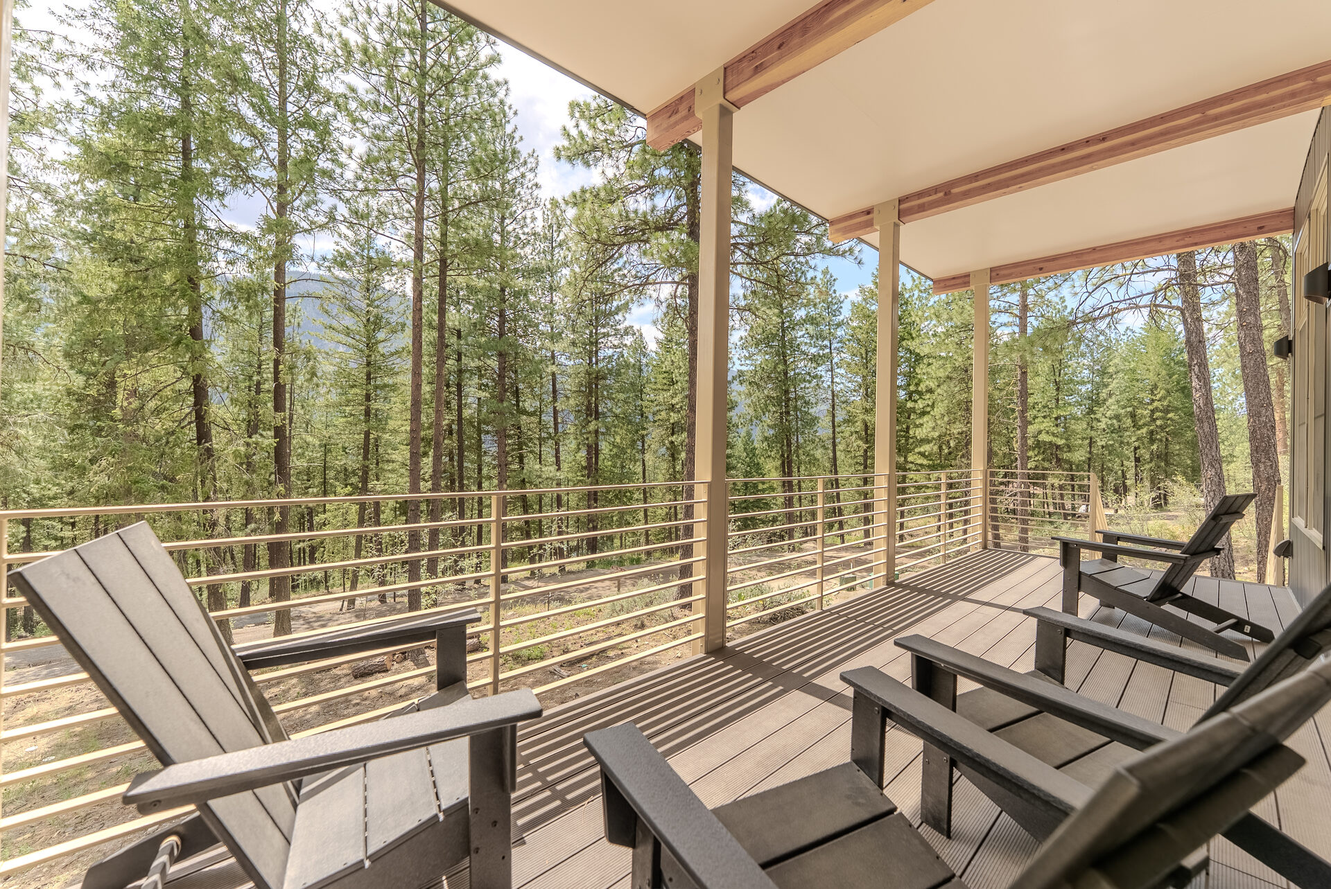 Rock Rose — deck and view